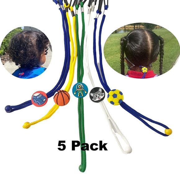 🆕😷 Mask Lanyard for Kids- Mask Holder for Kids- Adjustable Mask StrapBreakaway - Picture 6 of 8
